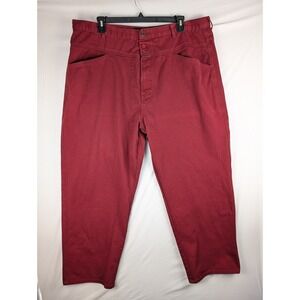 Vintage Marithe Francois Girbaud Jeans Size 44x30 Red Denim Y2K Hip Hop‎
